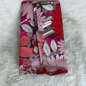 Vera Bradley In Bohemian Blooms makeup brush pouch